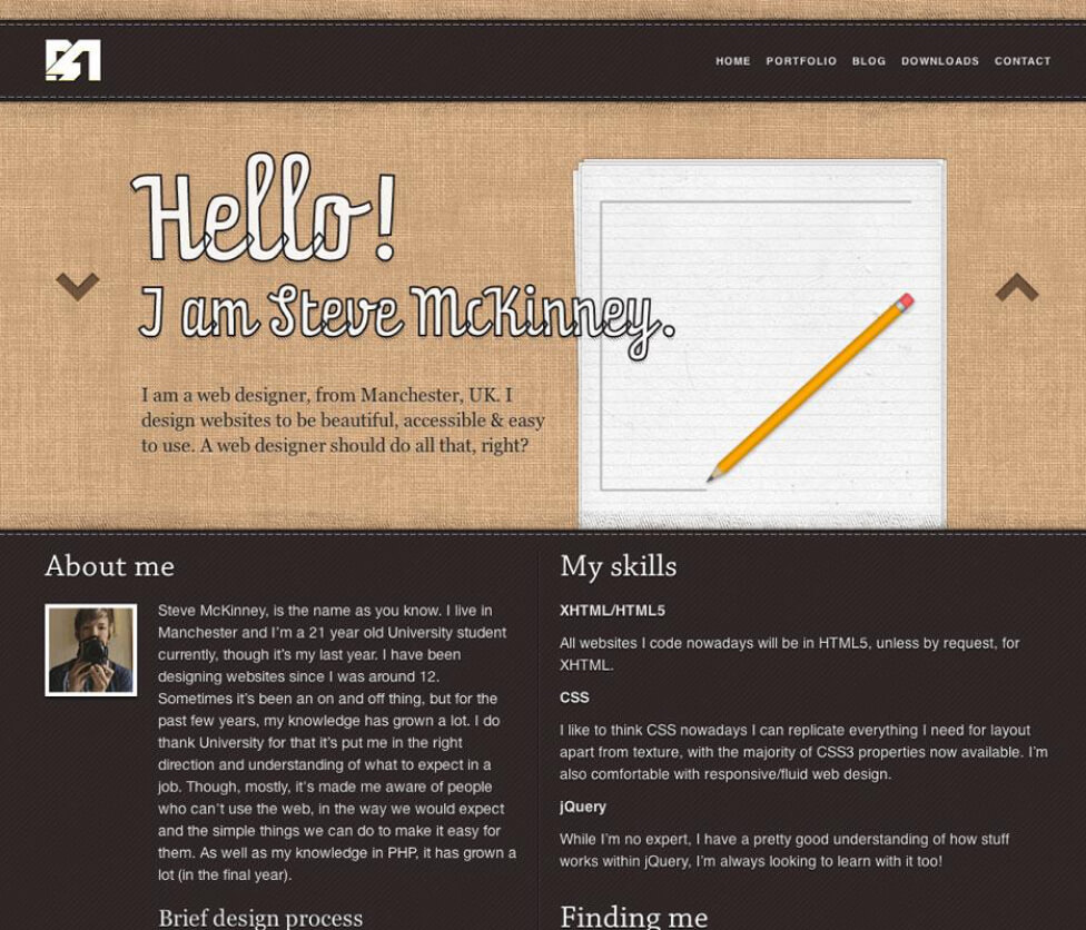 Version three of this website’s design