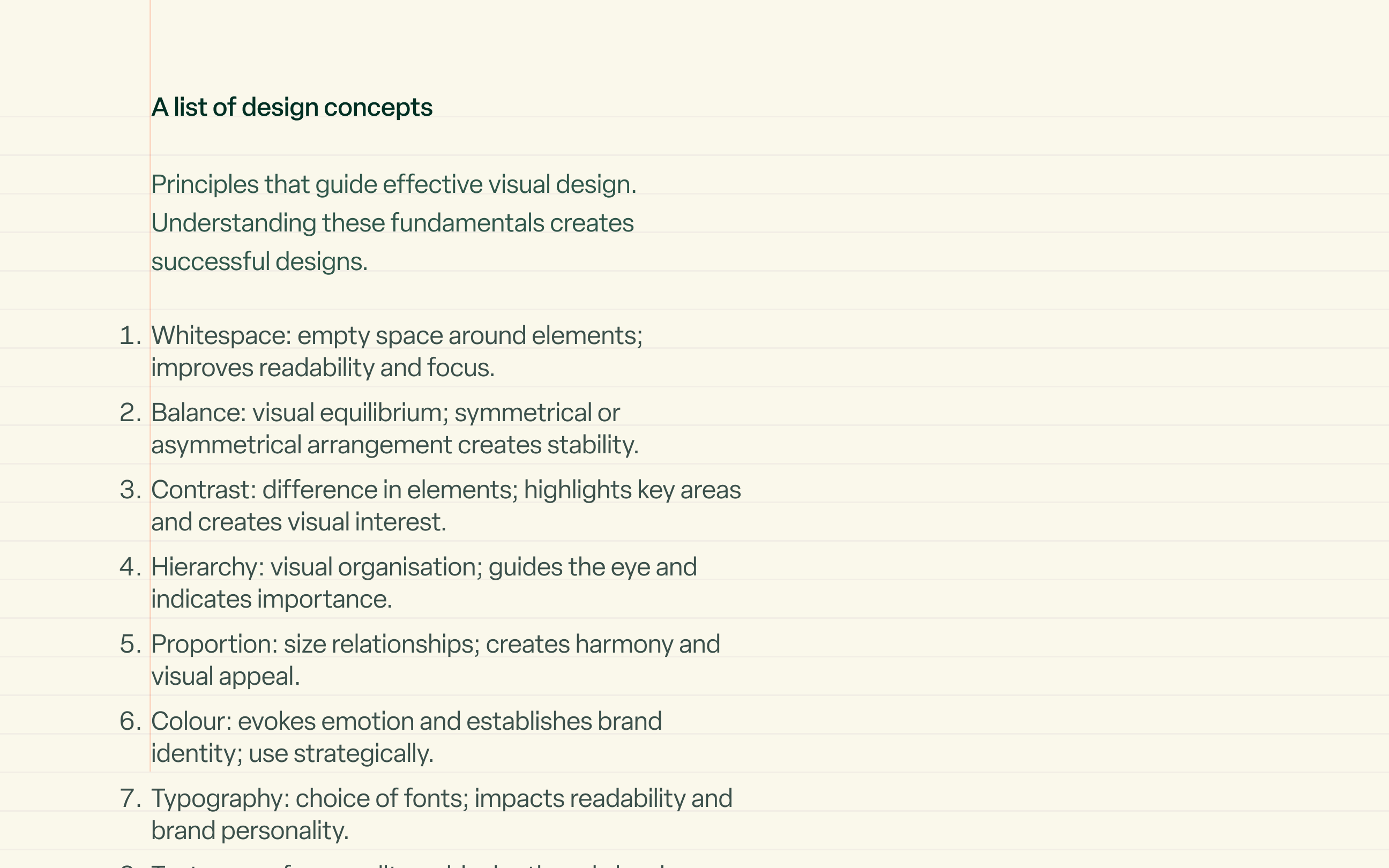 Hanging lists comparison - On state