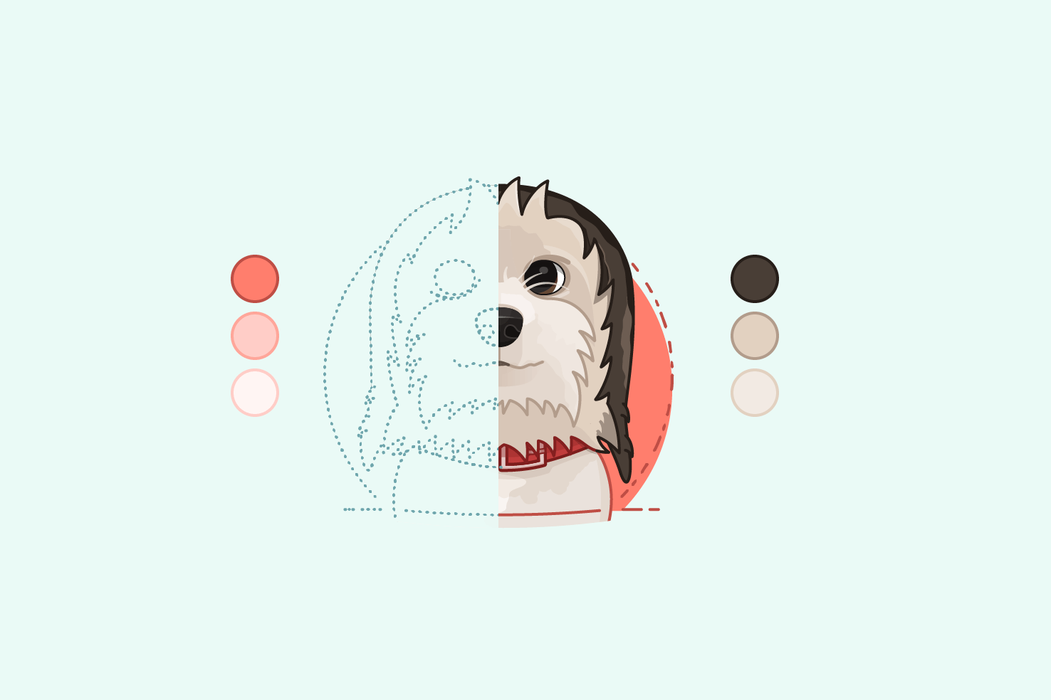 Tips for using colour effectively in web illustration