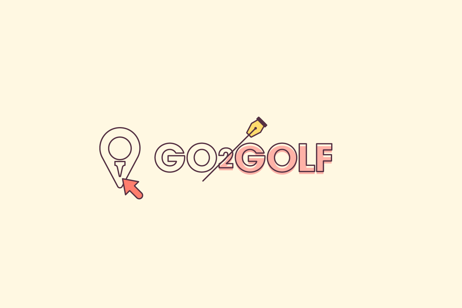 Go2Golf logo case study
