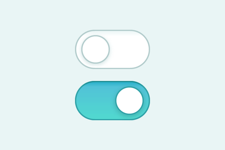 CSS only iOS style ‘toggle’