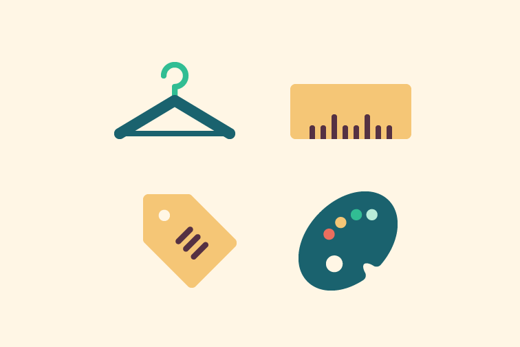 Shop filter series: sketching & starting wireframes