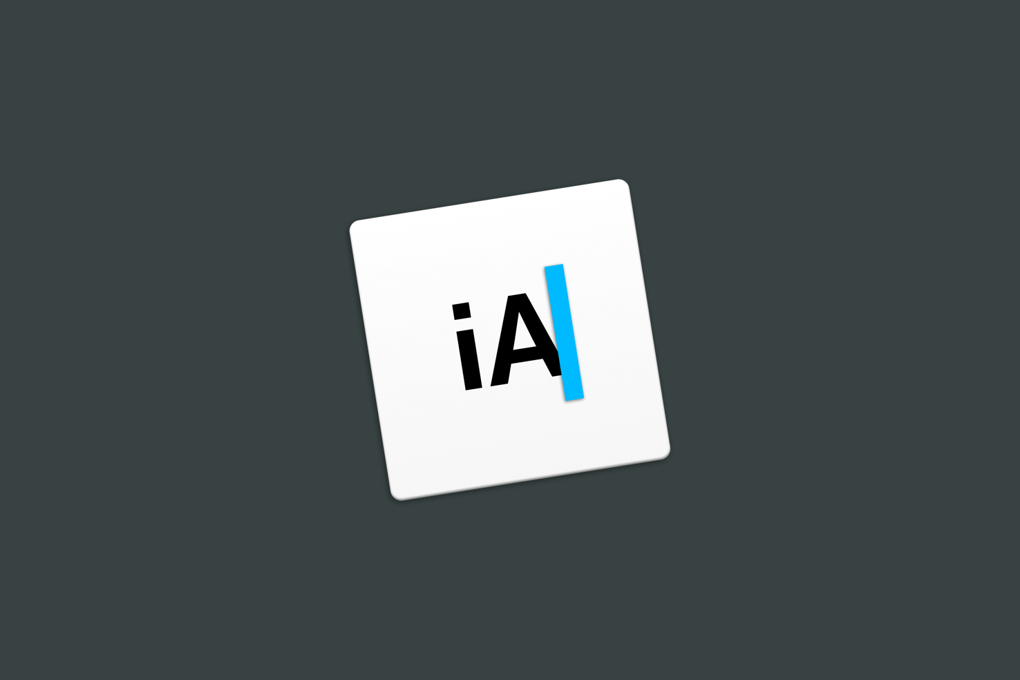 iA Writer markdown editor interface